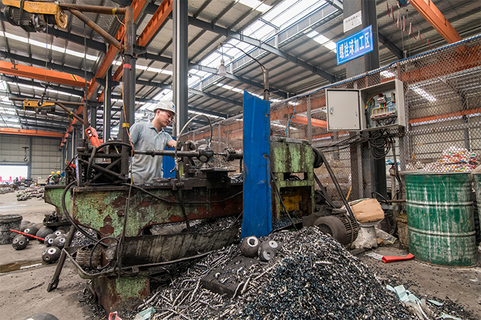 宣武网架配件车间